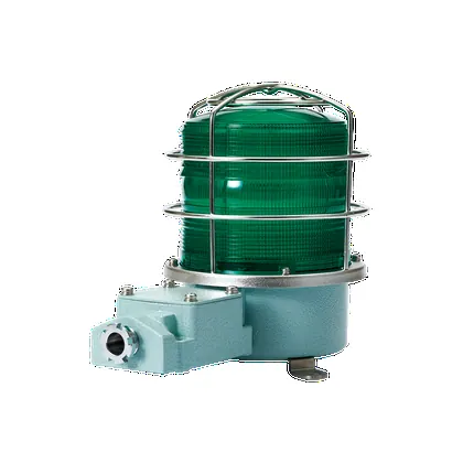 Qlight SH2TL Heavy Duty LED Steady/Flashing Signal Beacons for Marine and Heavy Industry Applications Weatherproof Blinking Beacons / Visual Signal Alarms