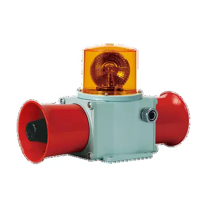 Qlight SHD2 Bulb Revolving Signal Beacon and Electronic Sounder Combination Max.114dBx2