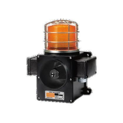 Qlight SCDWS Signal Beacon and Electronic Sounder Combinations for Vessels and Heavy Industry Applications Xenon Strobe Signal Beacon and Electronic Sounder Combination Max.113dB