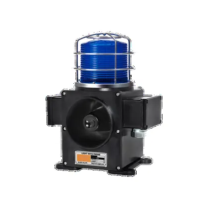 Qlight SCDFL Signal Beacon and Electronic Sounder Combinations for Vessels and Heavy Industry Applications LED Steady/FlashingSignal Beacon & Electronic Sounder Combination Max.113dB