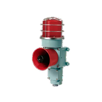 Qlight SEDS Signal Beacon and Electronic Sounder Combinations for Vessels and Heavy Industry Applications Xenon Strobe Signal Beacon and Electronic Sounder Combination Max.114dB