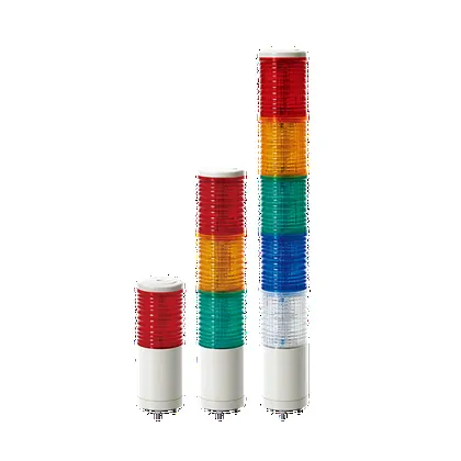 Qlight ST56ML Ø56mm Direct Mount Type LED Steady/Flashing Tower Lights Max.90dB