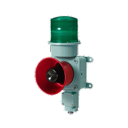 Qlight SMDL Signal Beacon and Electronic Sounder Combinations for Vessels and Heavy Industry Applications LED Steady/Flashing Signal Beacon and Electronic Sounder Combination Max.120dB