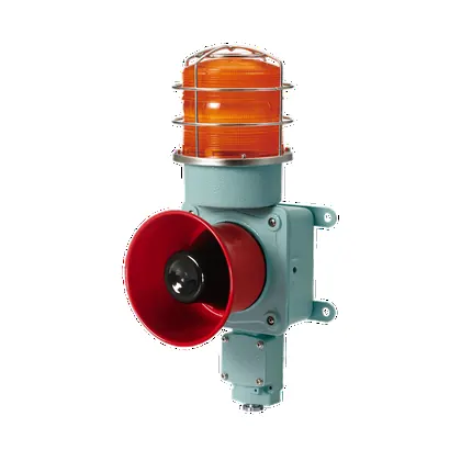 Qlight SMDS Signal Beacon and Electronic Sounder Combinations for Vessels and Heavy Industry Applications Xenon Strobe Signal Beacon and Electronic Sounder Combination Max.120dB