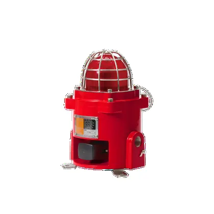 Qlight QNES-CR Ø92mm Explosion Proof LED Signal Beacon and Electronic Sounder Combination(Cold Resistance Type) Max.110dB