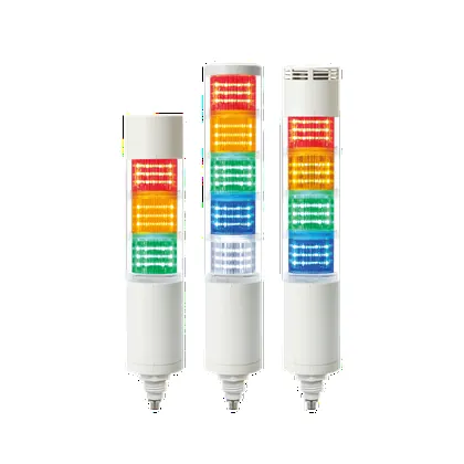 Qlight QTC70L-IOL Ø70mm IO-Link Programmable LED Tower Light Max.100dB