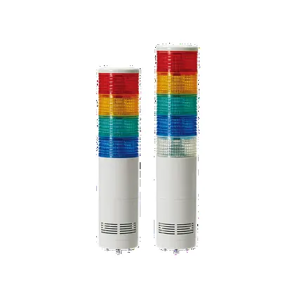 Qlight ST80MEL-W Ø80mm Direct Mount Type LED Tower Light with Signal Sound Max.85dB