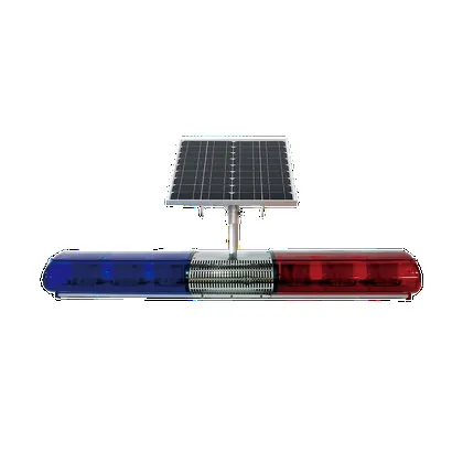 Qlight ELM-SOL Solar Powered Warning Light Bar