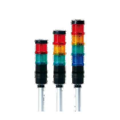 Qlight QT50L-BZ Ø50mm Built-in Buzzer Modular LED Tower Lights Max.90dB
