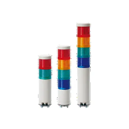 Qlight QTG50ML/QTGA50ML Ø50mm Direct Mount Type LED Steady/Flashing Tower Lights Max.85dB
