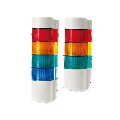 Qlight QWTD Wall Mount LED Signal Tower with Built-in Siren Max.85dB