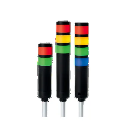 Qlight QTR50L/QTRA50L Ø50mm Pole Mount Type LED Steady/Flashing Tower Lights Max.85dB