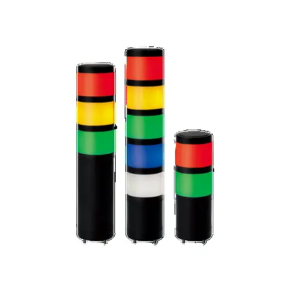 Qlight QTR60ML/QTRA60ML Ø60mm Direct Mount Type LED Steady/Flashing Tower Lights Max.85dB