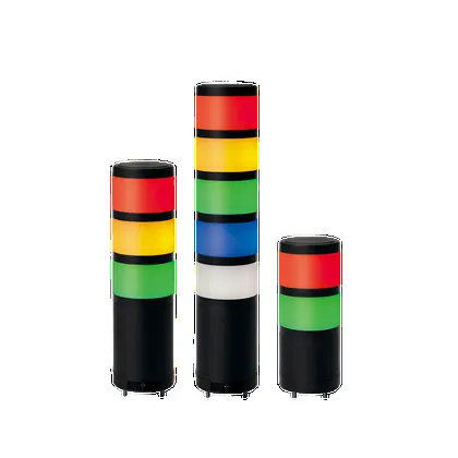 Qlight QTR70ML/QTRA70ML Ø70mm Direct Mount Type LED Steady/Flashing Tower Lights Max.85dB