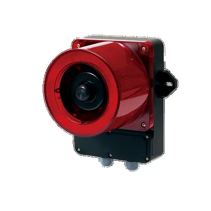 Qlight QWCD50T LED Strobe Signal Beacon & Electronic Sounder Combinations Weatherproof LED Strobe Beacon Sounder / Audible & Visual Alarm Max.123dB