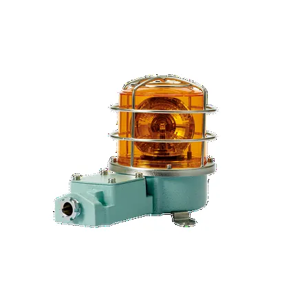 Qlight SH1TLR Heavy Duty LED Rotating Signal Beacons for Marine and Heavy Industry Applications Weatherproof Revolving Beacons / Visual Signal Alarms