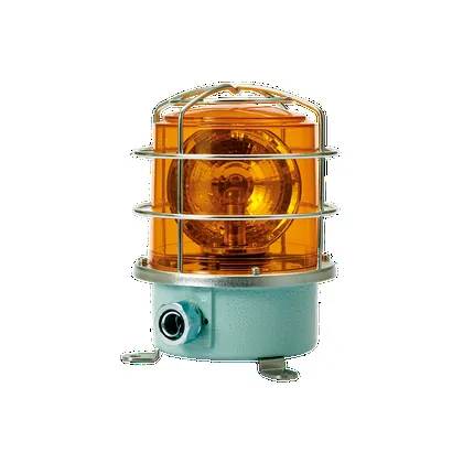 Qlight SH2 Heavy Duty Bulb Rotating Signal Beacons for Marine and Heavy Industry Applications Weatherproof Revolving Beacons / Visual Signal Alarms