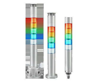 Đèn tháp tín hiệu chống cháy nổ Qlight QST50-EX cho khu vực nguy hiểm